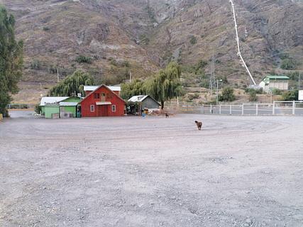 estacionamento atrás do restaurante