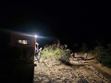 Estacionamento para caminhada até Serra do Espirito Santo