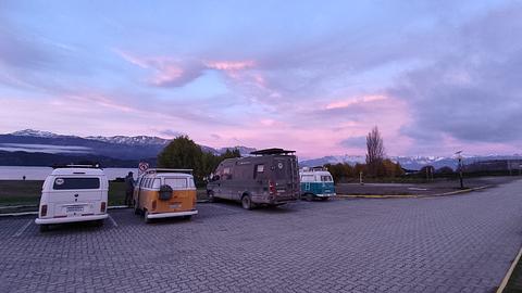 Estacionamento. Carretera Austral