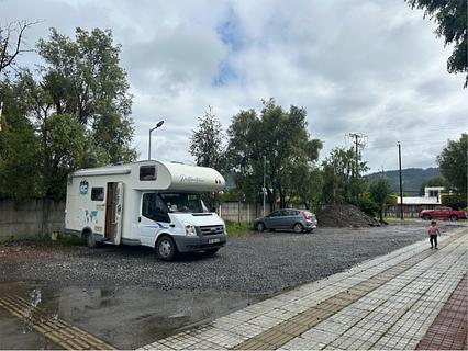 Estacionamento do Cemitério Cunco
