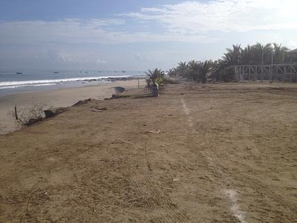 Estacionamento da Delegacia de Polícia na Praia