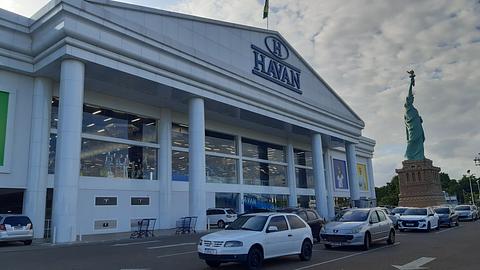 Estacionamento do Havan...