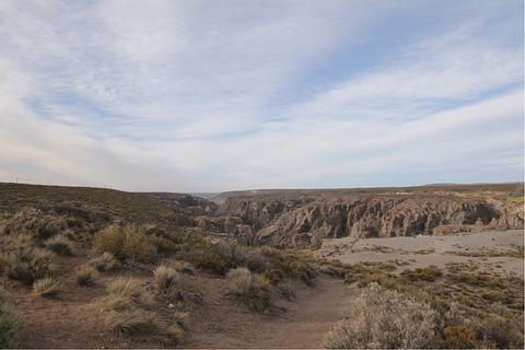Estacionamento mirante Canyon del Atuel