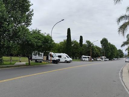 Estacionamento para Motorhome.