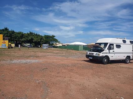 Estacionamento para Motorhomes. Guarajuba