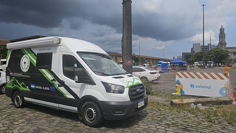 Estacionamento ônibus turístico