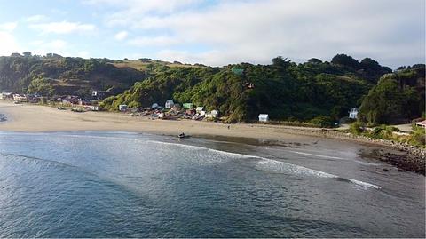 Estacionamento perto da praia