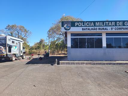 Estacionamento da polícia