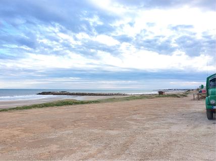 Estacionamento na praia