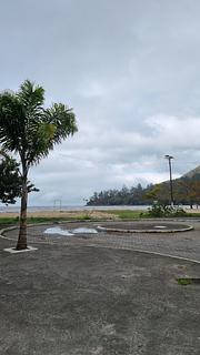 Estacionamento na praia da enseada