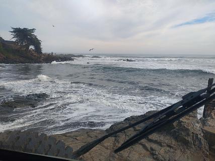 Estacionamento da Praia Llico