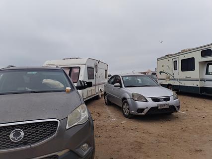 Estacionamento praia Los Molles