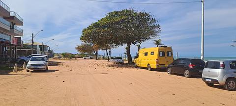 Estacionamento na praia
