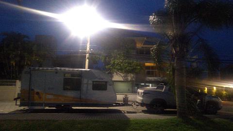 Estacionamento na Rua sobre Lagoa