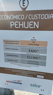 Estacionamiento Pehuen