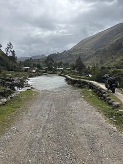 Estrada alagada