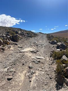 Estrada difícil para 2WD