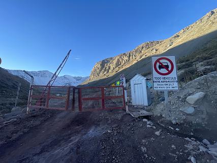 Estrada fechada de abril a agosto