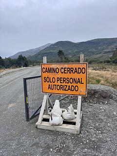 Fim da nova estrada