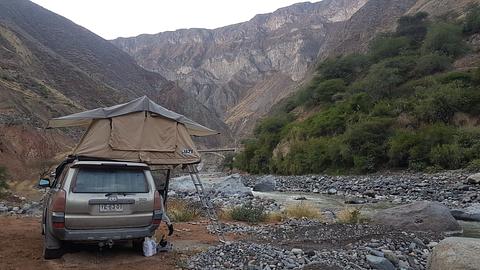 free camping by the bridge