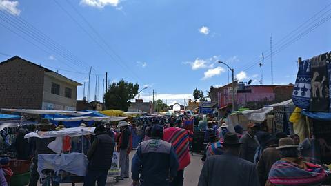 Fronteira Yunguyo/Copacabana, lado peruano