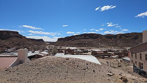 Gas station on hill