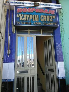 Hospedaje Kaypim Cruz