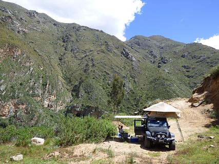 Huancaya Waterfalls Mirador Wild Camp