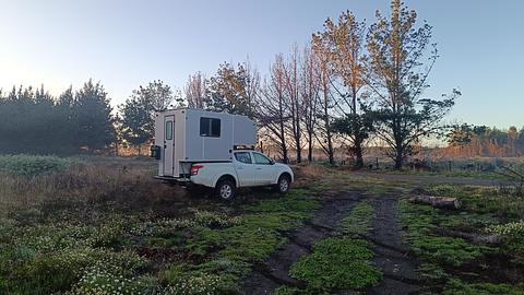 In the woods