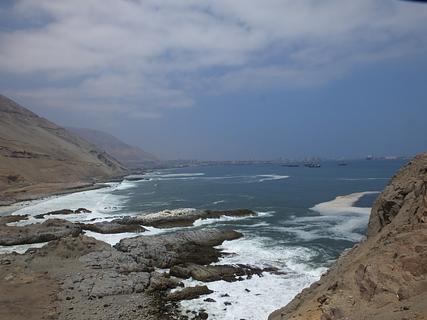 Iquiqui costa sul 100km ao sul