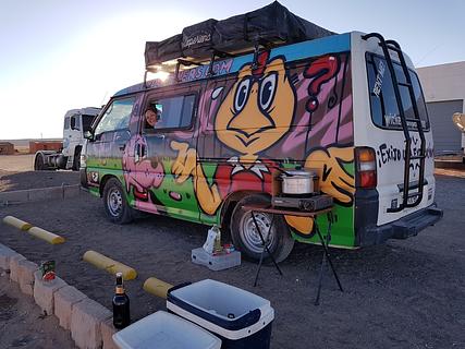 Jama, posto de gasolina YPF