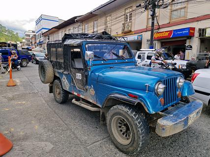 Jeep Stop para Águas Termais