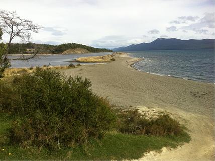 Lago Fagnano - somente barracas