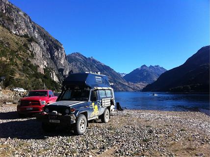 Lago la Paloma wild camp