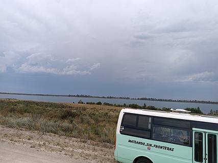 Laguna La Salada acampamento selvagem alternativo