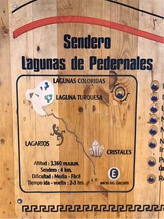 Lagunas trailhead