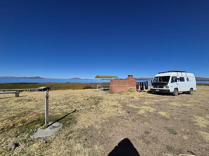 Lake Titicaca shore