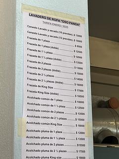 Lavandería Oso Panda