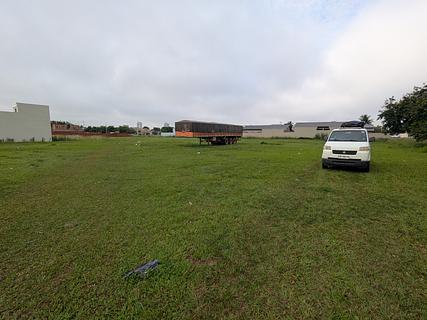 Lote de grama tranquilo e espaçoso