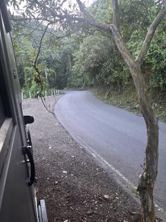 Mirador ao lado da estrada