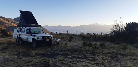 mirador camping amazing morning view