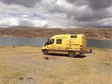na lagoa Asnacocha