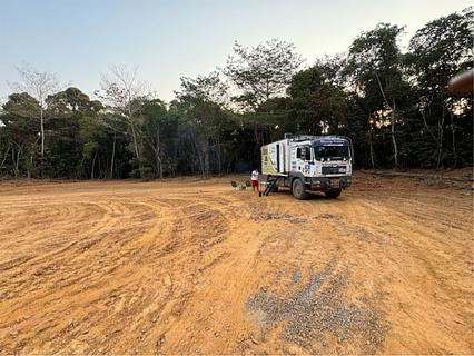 NR-319 flat place 100 meters from the road