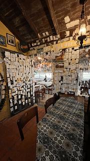 O bar de milhões de notas