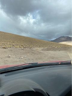Off the road before Tatio Geisers