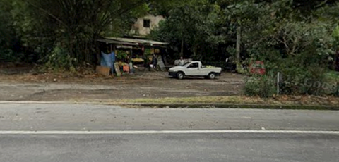 Parada barraca de frutas