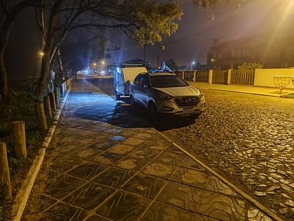 Parada na rua