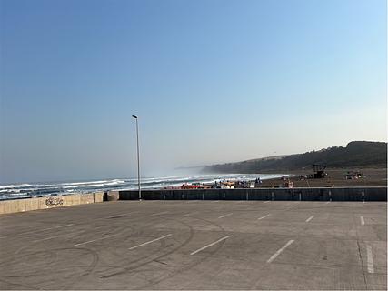 Parking front de mer