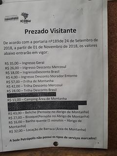 Parque Nacional Serra dos Órgãos - Entrada de Petrópolis