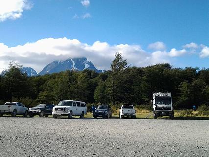 Parque Nacional Torres del Paine - Estacionamento Glaciar Grey